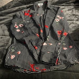 Express portifino shirt, size small.